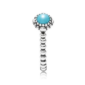Pandora Blue Stone Ring